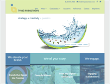 Tablet Screenshot of imajassociates.com